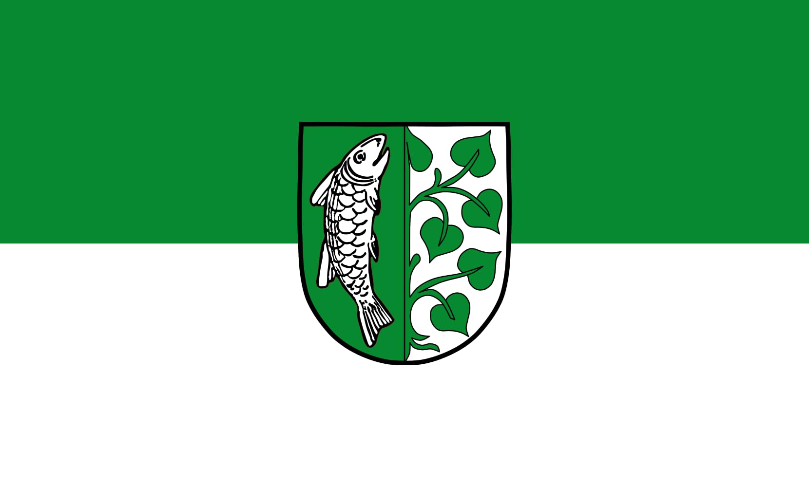 Drapeau paysage Immenstadt i.Allgäu grand format horizontal pour mât extérieur