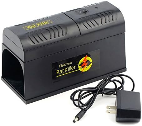 HNCSMILE Professional Electronic Rodent Trap, Scientific Way to Kill Rats, Mice and Squirrels, Clean and Humane Extermination, Home Essential