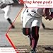 Tasdurian 4 Pcs Baseball Sliding Knee Pad for Man Softball Baseball Sliding Mat Built in Thick Foam for Leg Sports for Wrestling Volleyball