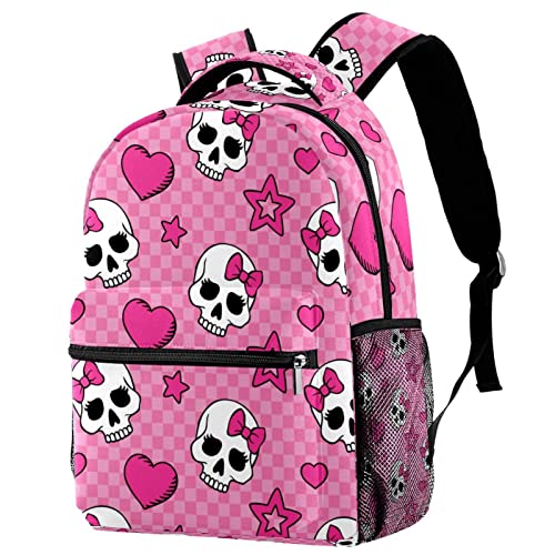 Sac à dos de voyage flamants roses avec porte-bouteille Medium pour campus et loisirs