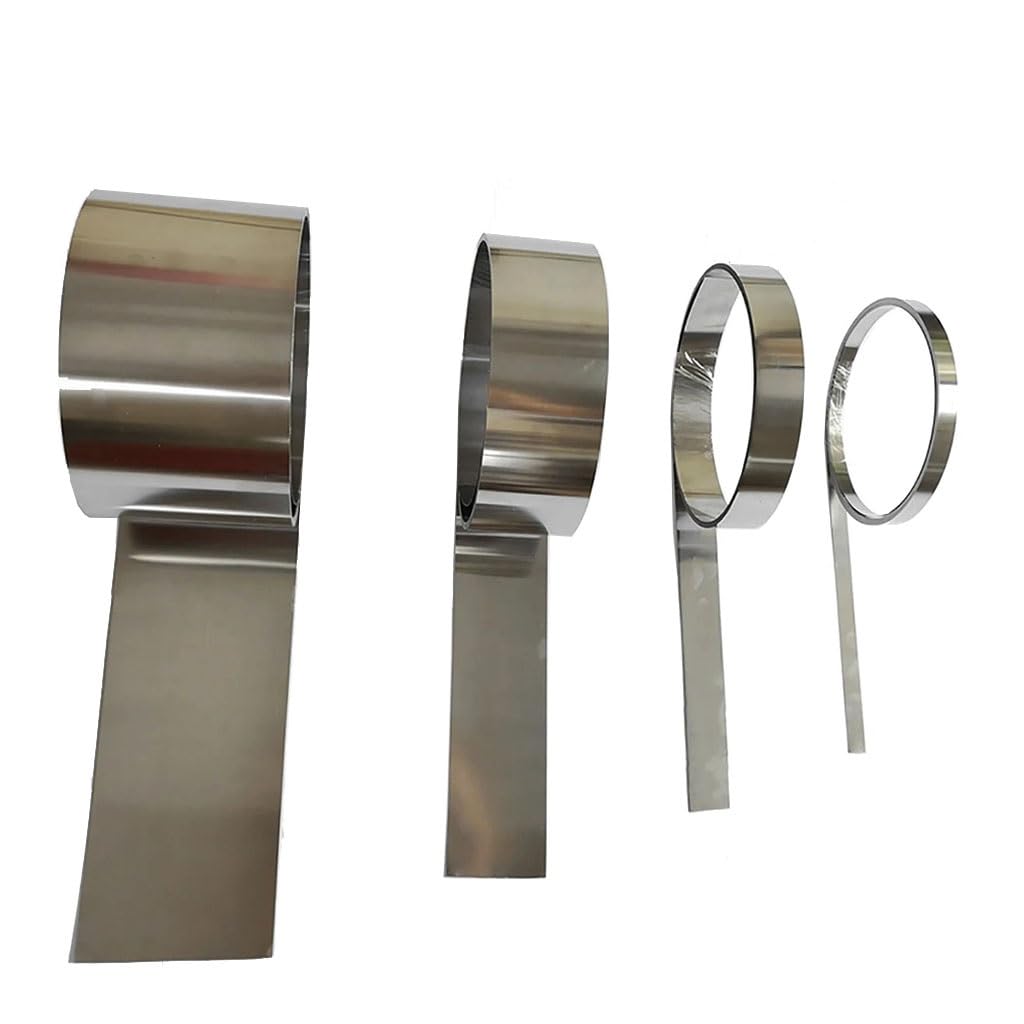 Stainless Steel Foil Roll, Metal Foil Plate,1 Meter Width 20 30 40 50 100mm Thick 0.1mm 0.2 0.3 0.4 0.5 1mm(Thickness 0.2mm,Width 50mm)