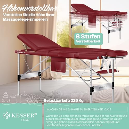 Table de Massage Mobile pliante Aluminium – Image 3