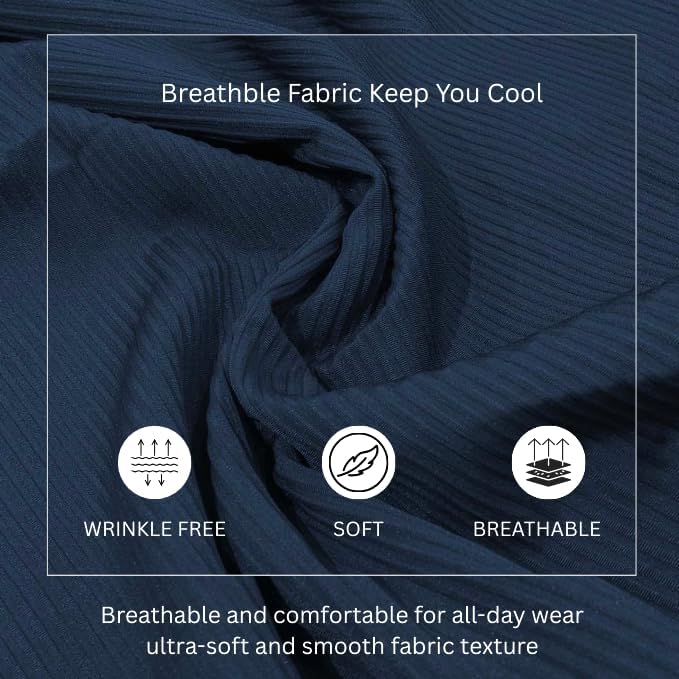 Image of GRECIILOOKS Men's Formal Button Down Shirt - Slim Fit Polycotton Shirt's for Men | Textured Full Sleeve| Business & Meeting Ready (Available in Plus Size)