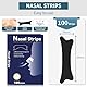 Nasenpflaster Schnarchen 100 Stück, Premium schwarze Nasal Strips. Besseres Atmen bei verstopfter Nase, gegen Schnarchen, besserer Schlaf, Perfektes Schnarchstopper, stoppt nächtliches Schnarchen