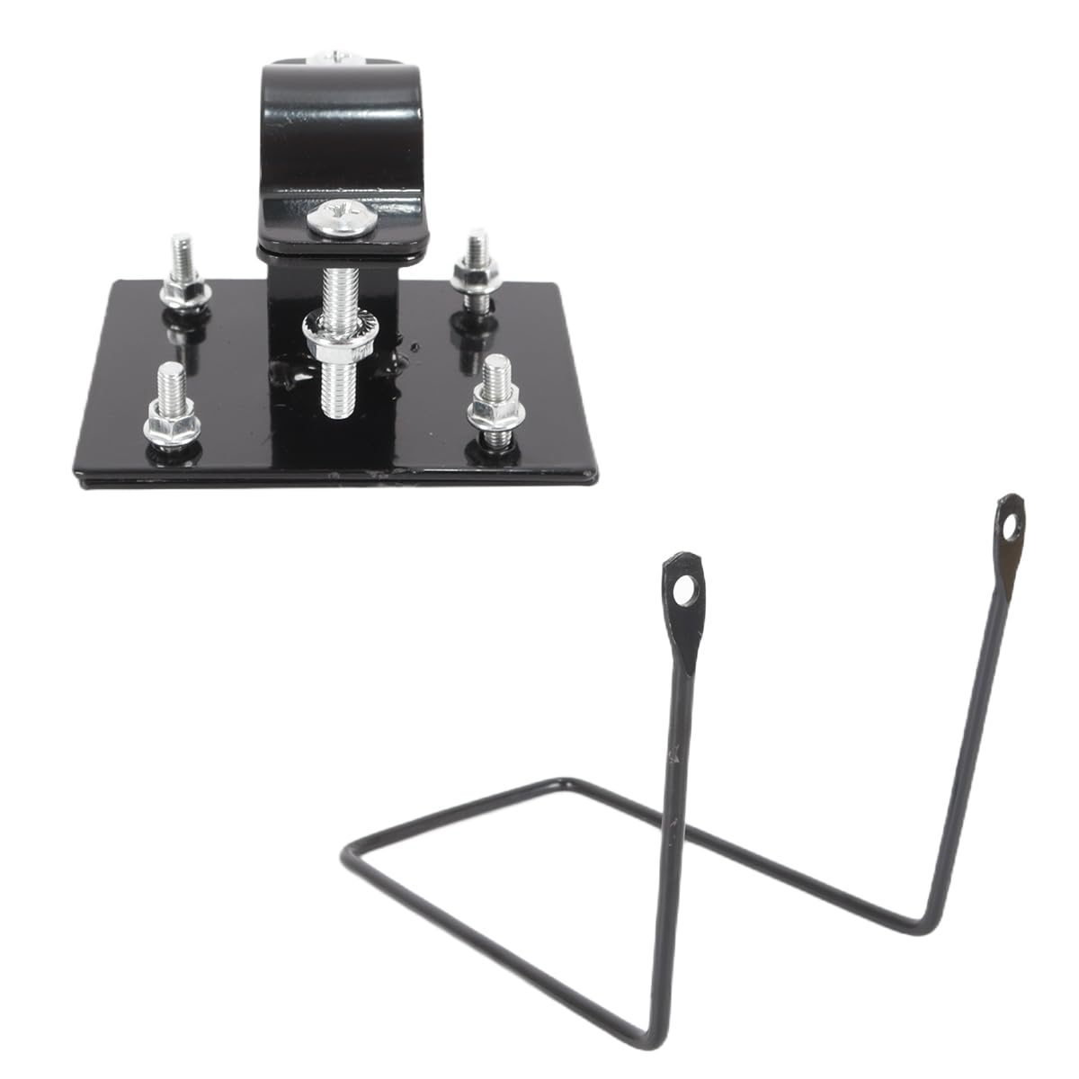 Alide Supporto Per Fissaggio Cestino Bici, Telaio Di Supporto Per Cestino Anteriore Auto, Telaio in Ferro, Lamiera Di Ferro Per Scooter E Bici Elettriche