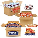 St MAMET/NUT/LUNE DE MIEL | Assortiment de 180 Barquettes de Pâte à Tartiner, Confitures F...