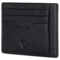 VON HEESEN – VON HEESEN Echtleder RFID Kartenetui aus Nappa-Leder - 9 Fäc