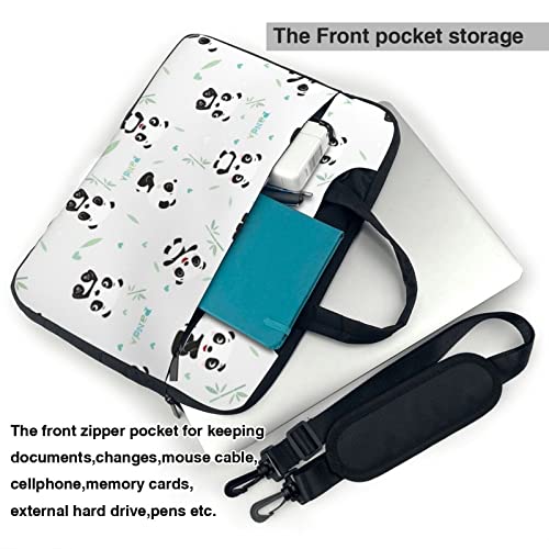 Sac ordinateur 15.6 pouces Debou Panda antichoc avec poignée ergonomique