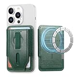 Design Portable : Ce portefeuille magnétique dispose d'un espace de rangement extensible pouvant accueillir jusqu'à 3 cartes.