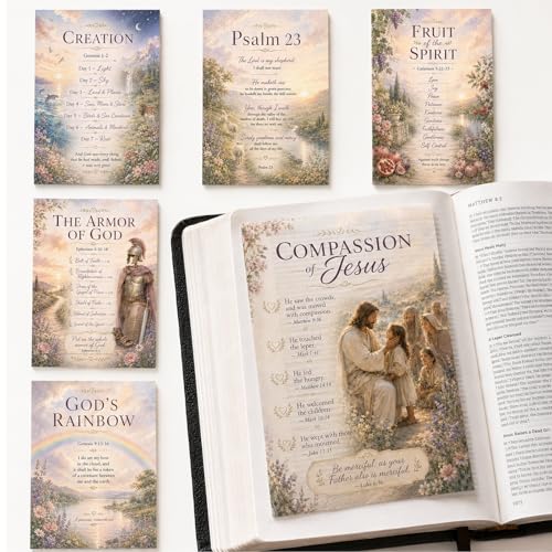 Bible Journaling Inserts Set 15 PCS Translucent Vellum Bible Inserts