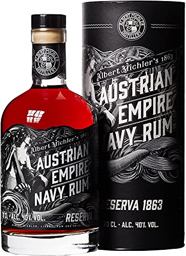 Austrian Empire Navy RESERVA 1863 Rum Based Spirit 40% Vol. 0,7l in Geschenkbox