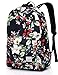 Backpack for girls,Fashion Floral College Student School Backpack by Vaschy