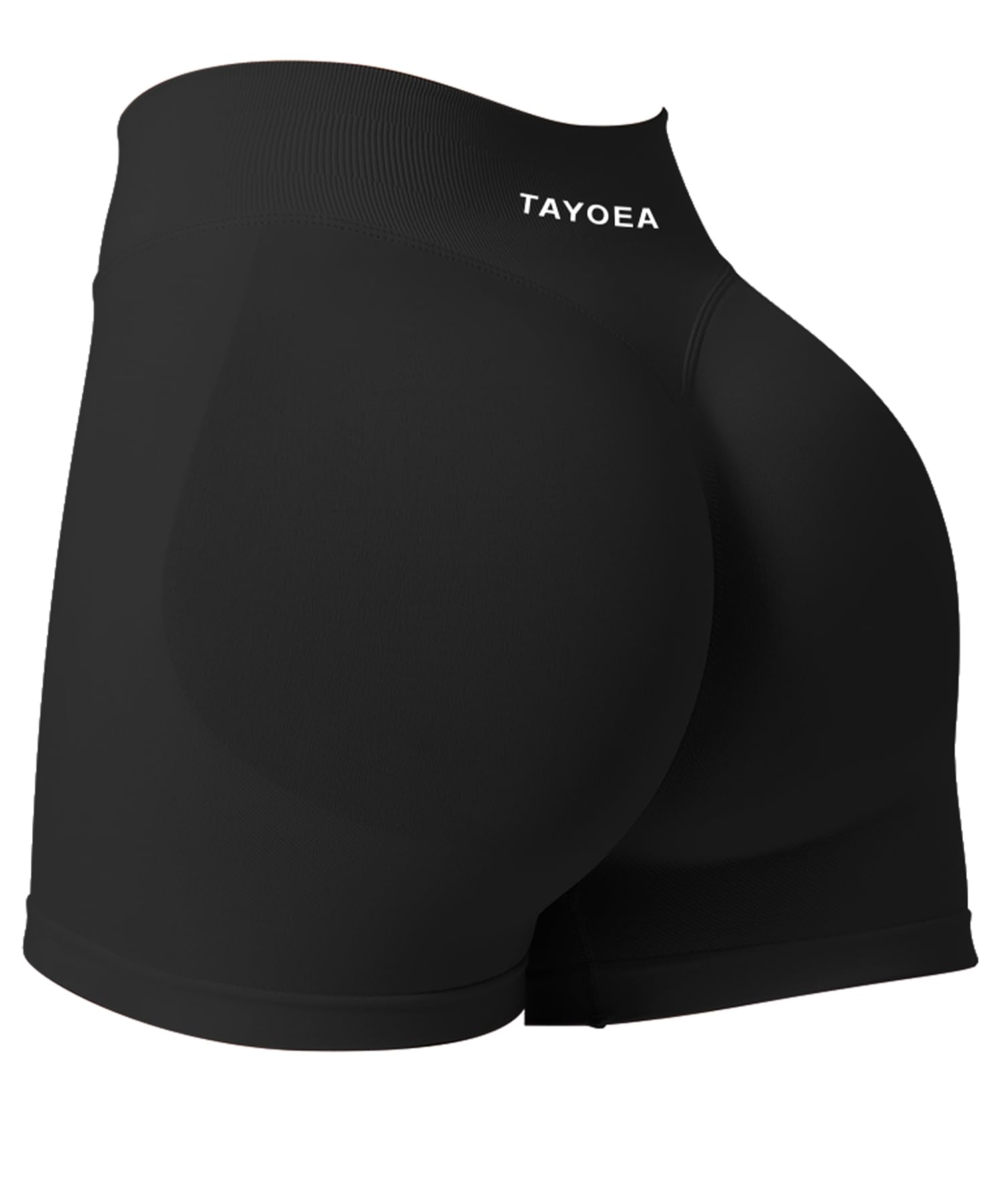 TAYOEA Short de Sport Femme Scrunch Pantalon de Sport Court Push Up Court Butt Lifting Gym Short sans Couture Workoutler Pantalon de Cyclisme
