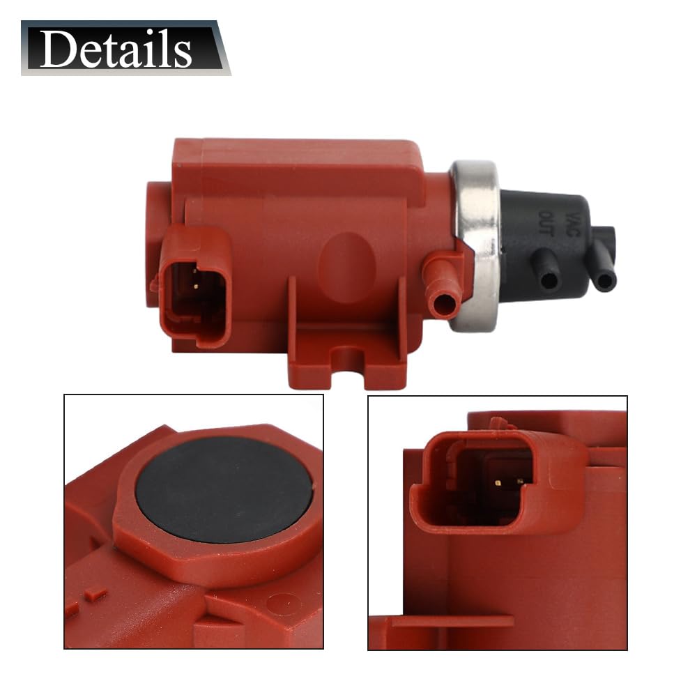 Vanne électromagnétique de pression turbo compatible avec Peugeot Partner 206 207 307 308 607, convient pour Ford Focus Fiesta Focus Fusion, convient pour Citroën BERLINGO C4 C5
