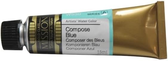 Mission Gold : Watercolour Paint : 15ml : Compose Blue