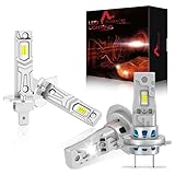 h1 h7 headlight bulbs Plug and Play: H7+H1 LED Ampoule 1:1 Conception mini tout-en-un, . Conception non polaire, pas d'adaptateurs encombrants, pas besoin de câbles ou d'anneaux adaptateurs, remplacement Installation rapide.