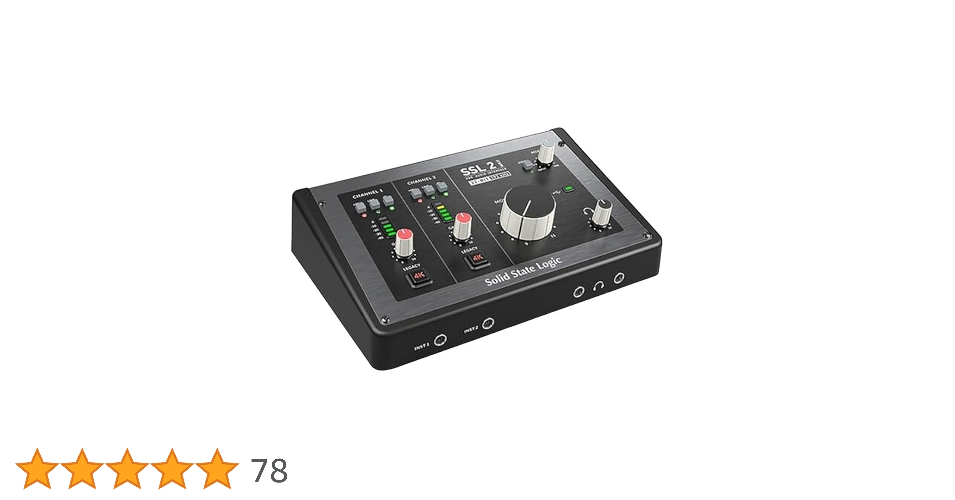 Solid State Logic SSL 2 MKII - 2x2 USB Audio Interface