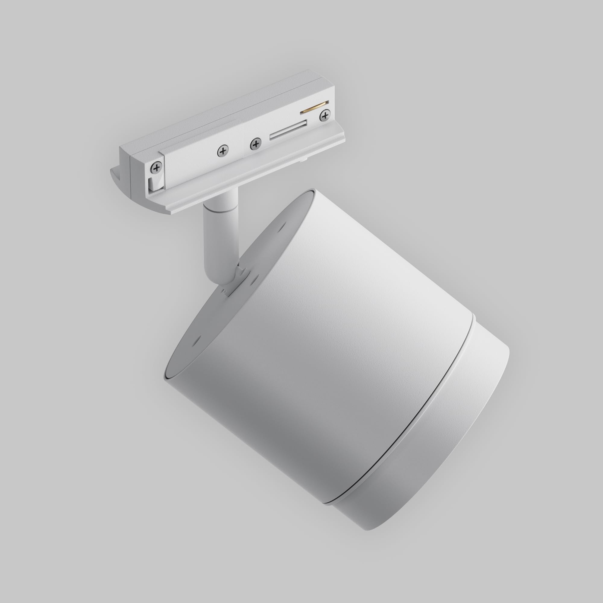 Maytoni Moderne Strahler für einphasiges Stromschienensystem UNITY Polar 1x GX53 excl. Weiß aus Aluminum und Kunststoff Energieeffizient 15W für Küche, Schlafzimmer, Wohnzimmer, Esszimmer, Lobby