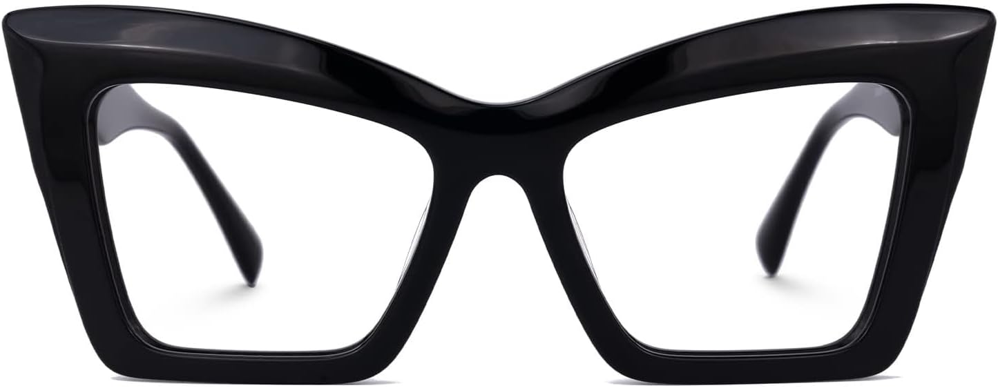 Zeelool Fashion Cat Eye Glasses Frame for Women with Non-prescription Clear Lens Boland ZJGA939170