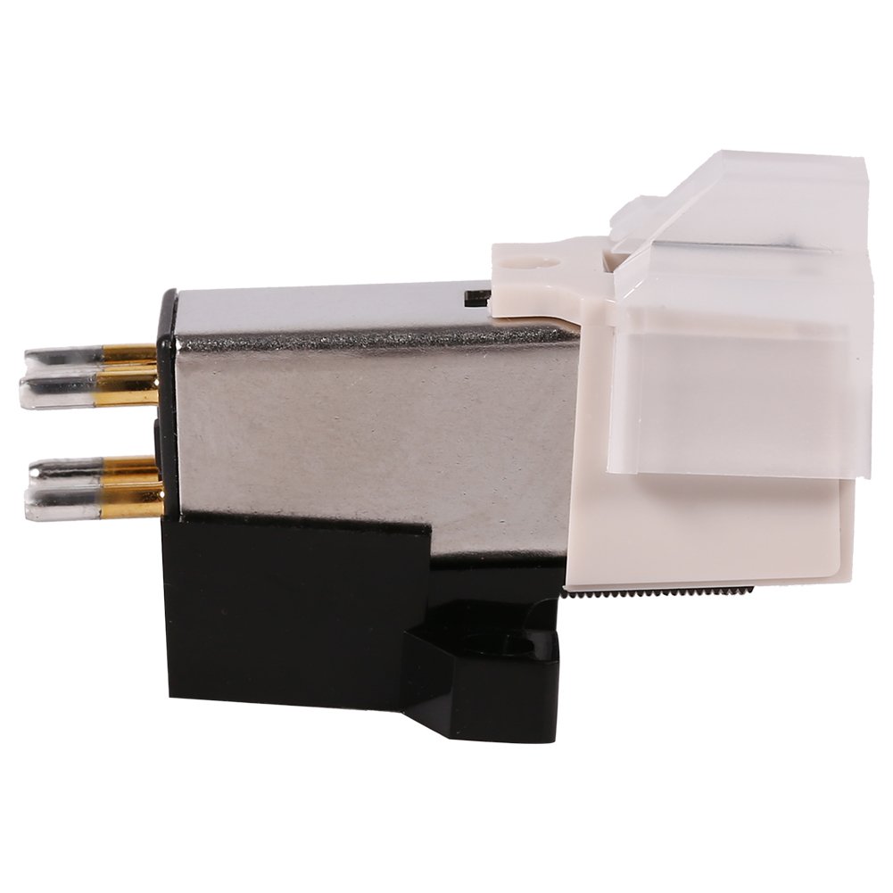 1 PC Gramofon Fonograf Igły Pickup Stylus Wkład Z Ruchomym Magnesem Ze śrubami Mocującymi Do Gramofonów Gramofon