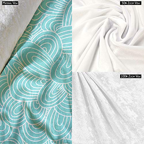 Image of ArtzFolio Hand-Drawn Waves D2 | Pouch Wrist Potli Bag | Bag for Weddings & Casual Parties