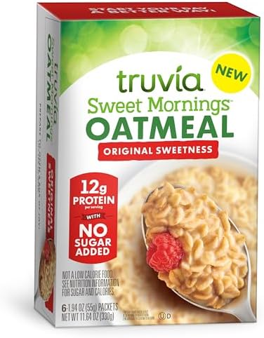 Amazon.com: Truvia® Sweet Mornings™ Original Instant Rolled Oat 