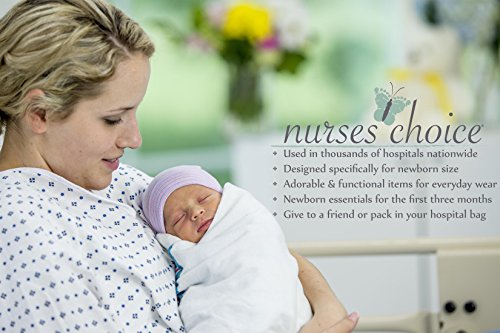 Nurses Choice AZ-6SK White Newborn Baby Socks Includes 6 Pairs Of Unisex Cotton Socks thumb #1
