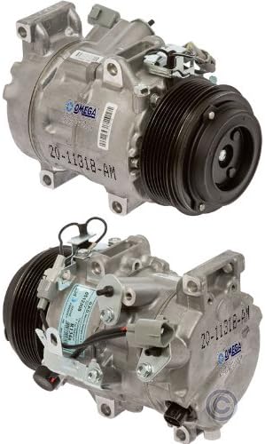 Omega Environmental Technologies 20-11318 New Compressor And Clutch