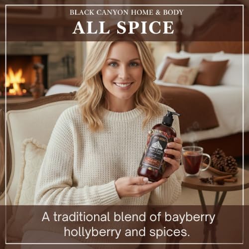 Black Canyon All Spice Scented Body Lotion with Lanolin and Jojoba Oil, 12 Oz - Image 3