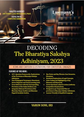 LAWMANN'S Decoding The Bharatiya Sakshya Adhiniyam, 2023 | Icons ...