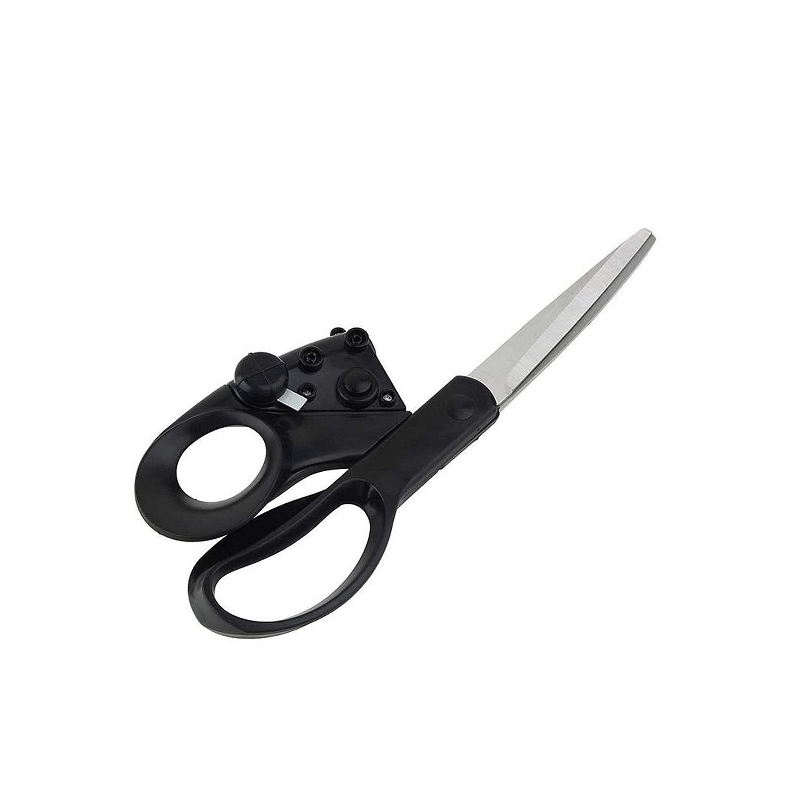 Tijeras de cocina, tijeras profesionales guiadas por láser para manualidades caseras, regalos, costura de tela, corte recto, tijera rápida