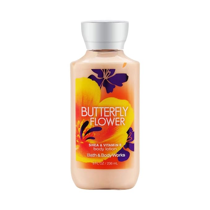 Bath Body Works Butterfly Flower 8.0 Oz Body Lotion Bath