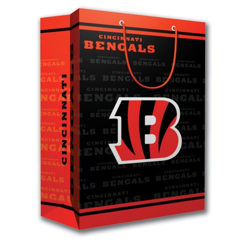 NFL Cincinnati Bengals Gift Bag, Medium