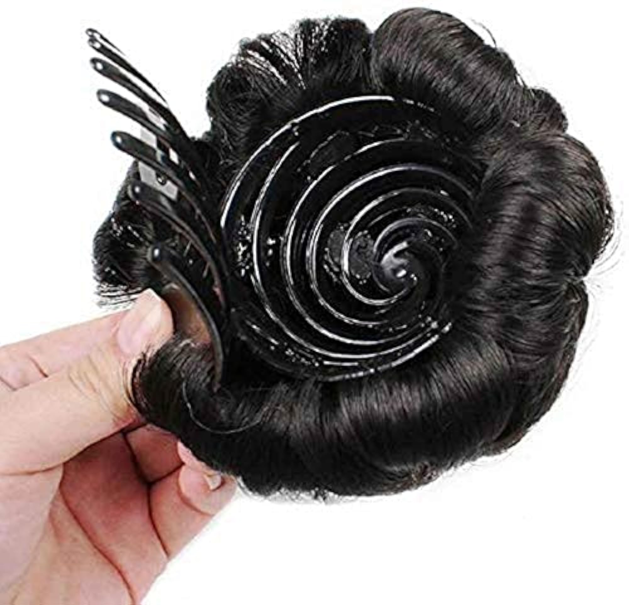 Synthetic Natural Brown Hair Extension Clutcher Juda for Women