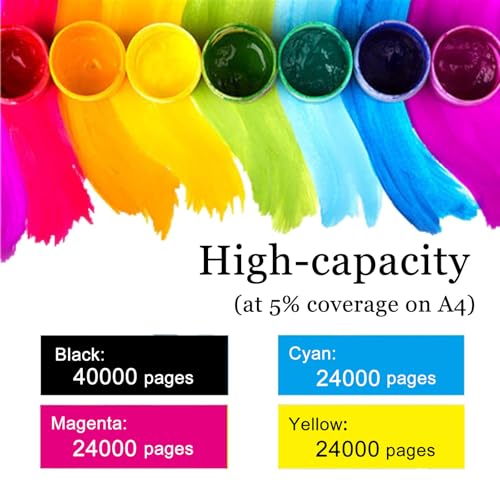 Toner compatible Sharp MX60NT magenta haute precision pour MX3060 MX3560 - 3