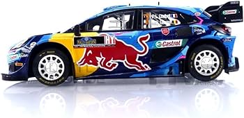 Amazon.com: MODELLINO in Scala COMPATIBILE CON Ford Puma WRC N.7
