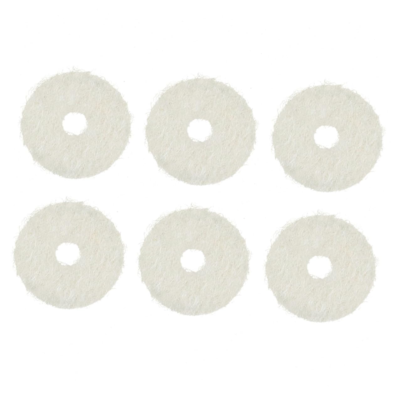ifundom 90pcs Felt Piano Washers Piano Tuning Accessories Washer Small Ring Keyboard Gadget Supplies White Accessory