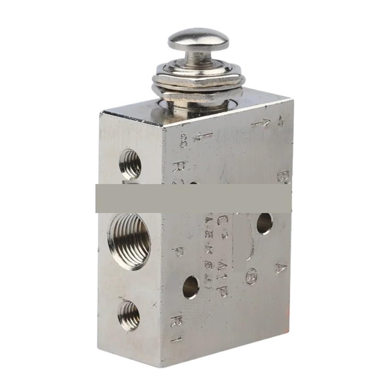 Valve TAC2-41P de décharge type presse bouton pneumatique manuel pour circuit d'air