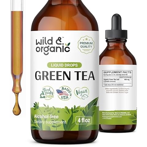 Wild & Organic Green Tea Extract Drops Cover