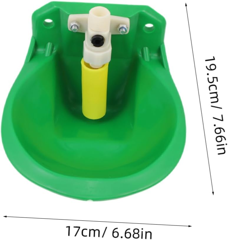 2pcs Plastic Drinking Bowl for Sheep Automatic Water Dish Pet Bowl Equipment Sturdy Leakproof