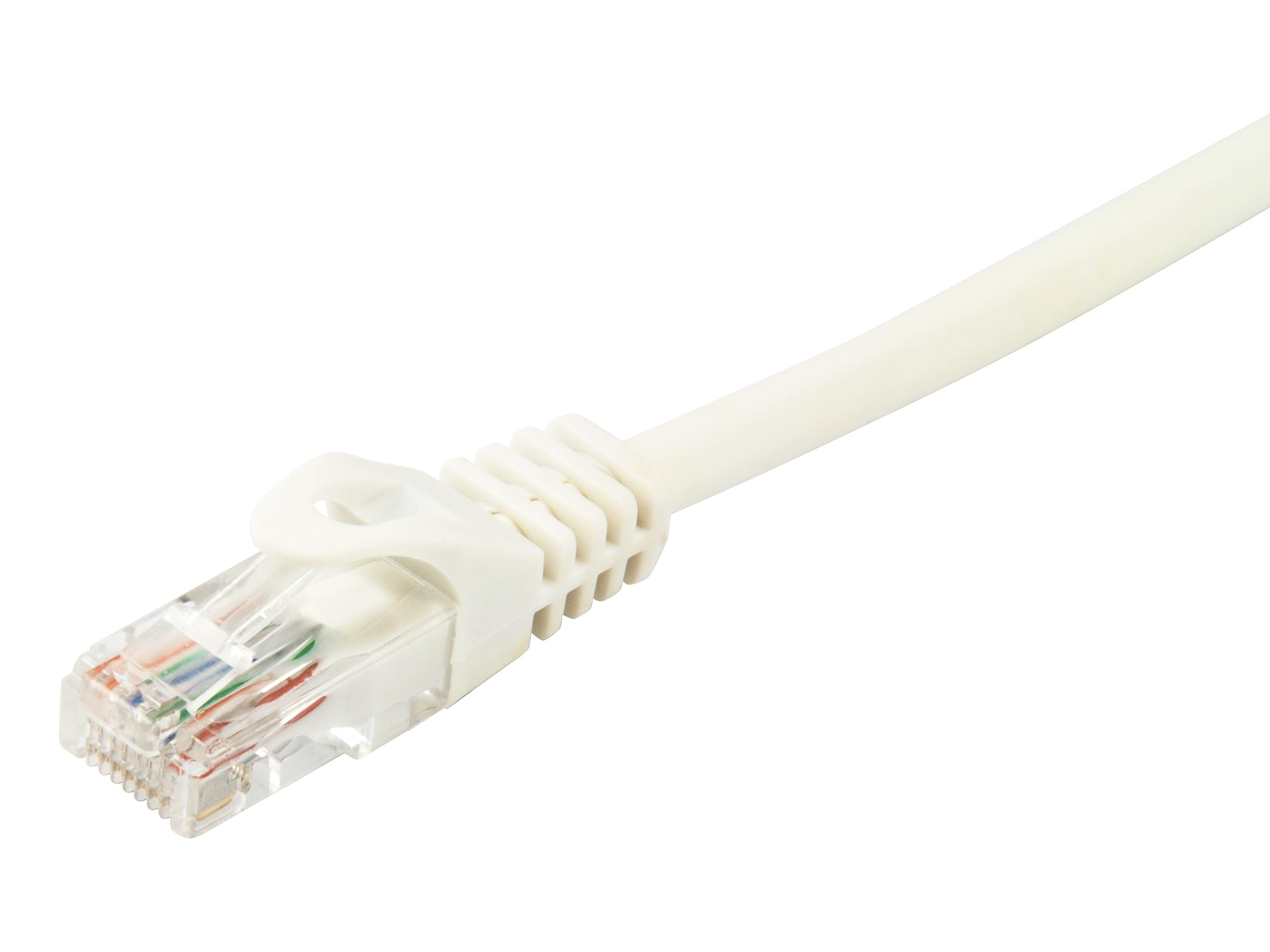 Câble patch Cat6A U/UTP RJ45 ethernet 10m blanc cordon réseau informatique Equip - 7
