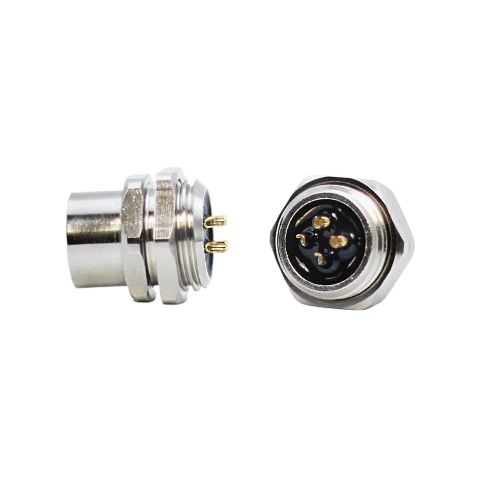 Conector M12 contra filtraciones de agua en sensores de 4 pines hembra