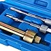 Glow Plug Puller Reamer Set, Glow Plug Removal Tool, Glow Plug Extractor Puller & Reamer Removal Tool Kit Replacement for Benz Vehicles