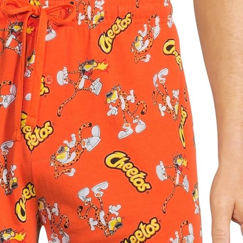 Cheetos Pajama Pants Mens Chester Cheetah All Over Print PJ Bottoms3