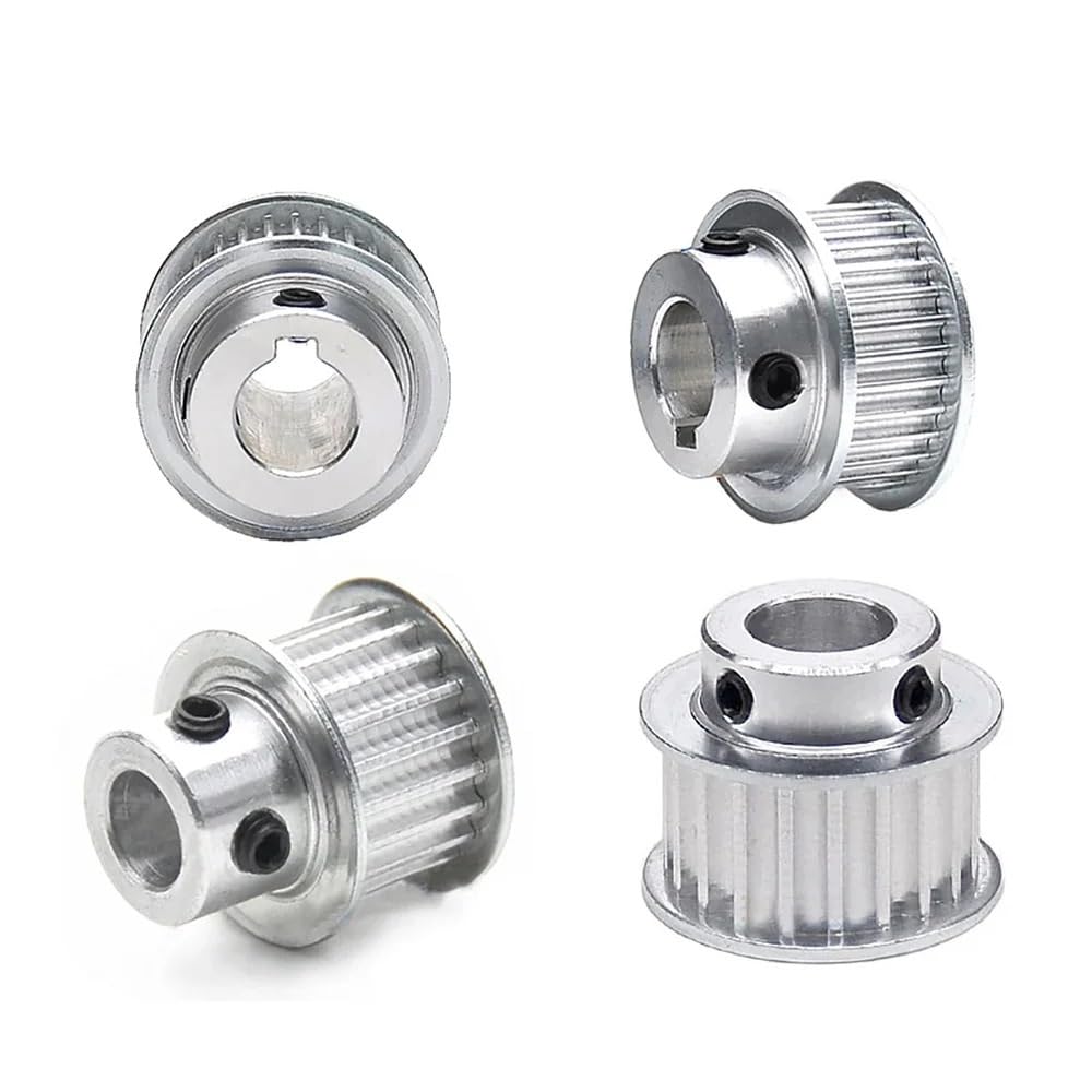 polea de distribución 32 dientes 8M correa dentada polea agujero 10-40mm ancho 40mm 1 Uds(Bore 20mm)