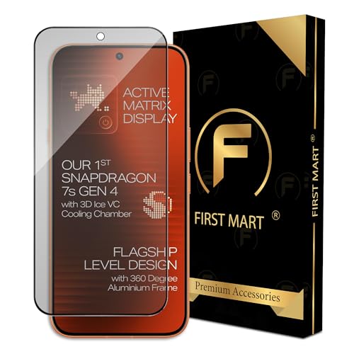 Image of FIRST MART Military-Grade Matte Tempered Glass for Infinx Note 60 Pro - 9H Screen Protector, Anti-Glare Protection, Scratch-Resistant, Bubble-Free (1 Pack)