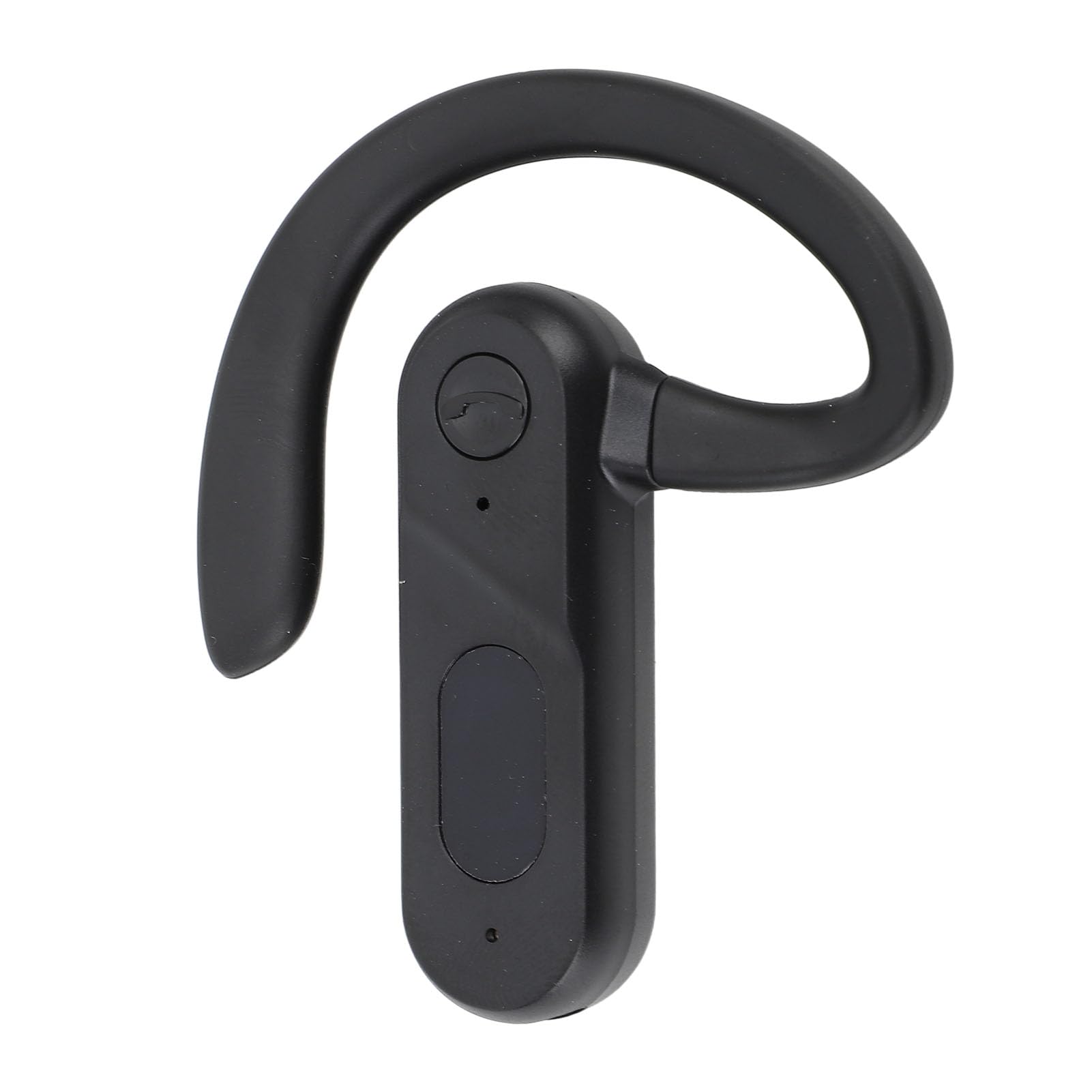 Single Ear Headset, 300mAh Battery 5.2 No Wire Earpiece 10m Distance for Driving Running Office