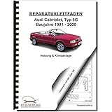 klimaanlage audi a3 stinkt  Audi Cabriolet (91-00) Heizung Belüftung Klimaanlage Reparaturanleitung