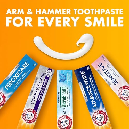 ARM & HAMMER Essentials Fluoride-Free Toothpaste, Clean Mint, 4.3oz, 4-Pack - image 2