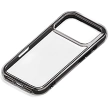 PG-26BAR01BK Air Cushion Case, Compatible with iPhone 18 Pro, iPhone 17 Pro, Graphite